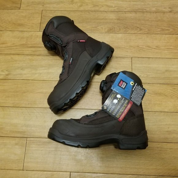 Red Wing Metguard Steel Toe Work Boots - Picture 1 of 6